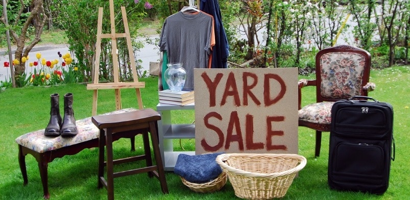 yard sale image